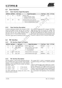U2739M-BFT Datasheet Page 16
