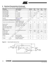 U4082B-MFLG3G Datasheet Page 16