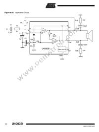 U4083B-MFPY 19 Datasheet Page 14