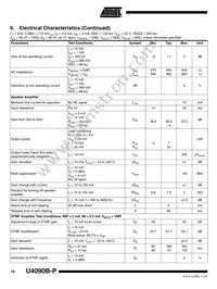 U4090B-PFNY Datasheet Page 16