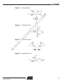 U4468B-MG19 Datasheet Page 9