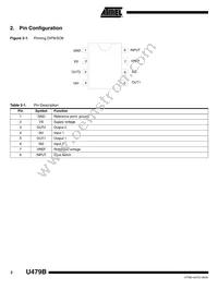 U479B-MY Datasheet Page 2