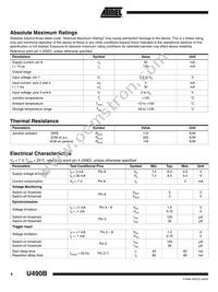 U490B-MFP Datasheet Page 4