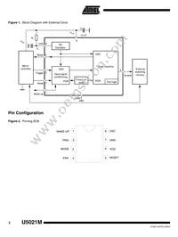 U5021M-NFP Datasheet Page 2