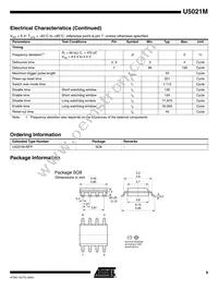 U5021M-NFP Datasheet Page 9