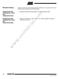 U5021M-NFP Datasheet Page 10