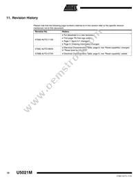U5021M-NFPY Datasheet Page 10