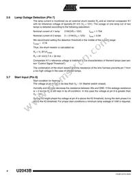 U6043B-MY Datasheet Page 4