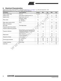 U6043B-MY Datasheet Page 6