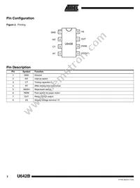 U642B-MFPG3Y Datasheet Page 2