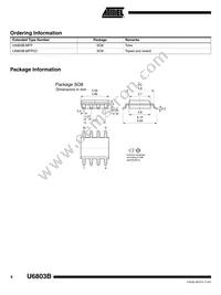 U6803B-MFPG3Y Datasheet Page 6