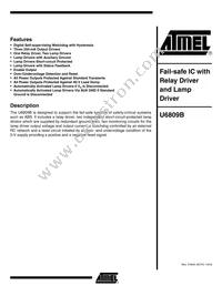 U6809B-MFL Datasheet Cover