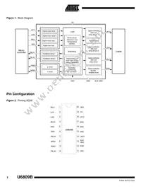 U6809B-MFL Datasheet Page 2