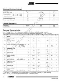 U6813B-MFPG3 Datasheet Page 6