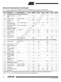 U6813B-MFPG3 Datasheet Page 8