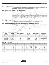 U6813B-MFPG3Y Datasheet Page 5