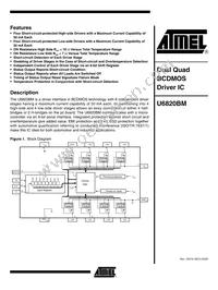 U6820BM-MFPG3Y Datasheet Cover