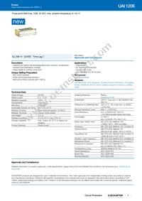 UAI-1206-7A500-SMD-0F-AU Datasheet Cover