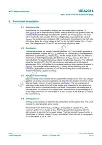 UBA2014P/N1 Datasheet Page 5