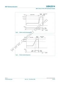 UBA2014P/N1 Datasheet Page 9