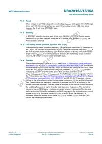 UBA2016AP/1 Datasheet Page 12