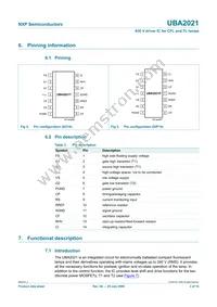 UBA2021P/N2 Datasheet Page 3