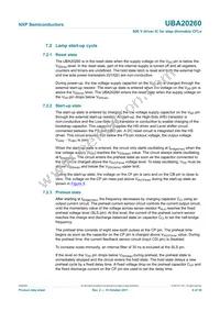 UBA20260T/1 Datasheet Page 6