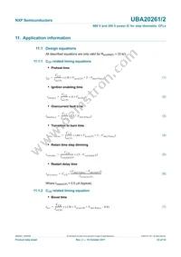 UBA20262T/1 Datasheet Page 23