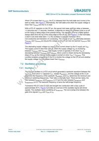 UBA20270T/1 Datasheet Page 11