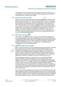 UBA20270T/1 Datasheet Page 15