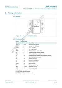 UBA20272T/1 Datasheet Page 4
