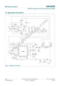 UBA2028T/N1 Datasheet Page 16