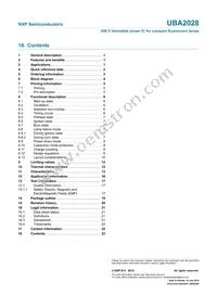 UBA2028T/N1 Datasheet Page 23