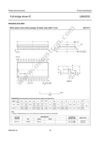 UBA2032TS/N2 Datasheet Page 16