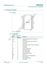 UBA2035TS/N1 Datasheet Page 3