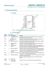 UBA2071TS/N1 Datasheet Page 5