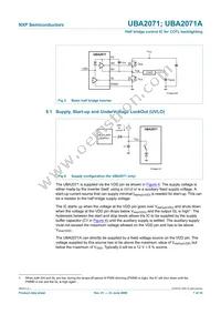 UBA2071TS/N1 Datasheet Page 7