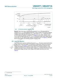 UBA2071TS/N1 Datasheet Page 11