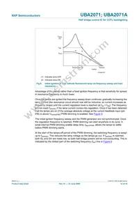 UBA2071TS/N1 Datasheet Page 12