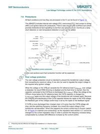 UBA2072TS/N1 Datasheet Page 12