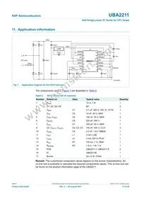 UBA2211CP/N1 Datasheet Page 13