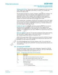 UCB1400BE Datasheet Page 14