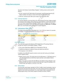 UCB1400BE Datasheet Page 22