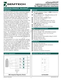 UCLAMP2512T.TCT Datasheet Cover