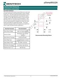 UCLAMP5011ZATFT Datasheet Page 4