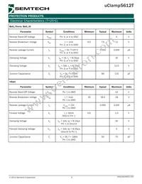 UCLAMP5612T.TNT Datasheet Page 3