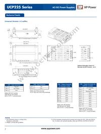 UCP225PS48 Datasheet Page 7