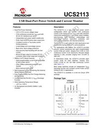 UCS2113T-1-V/G4 Datasheet Cover
