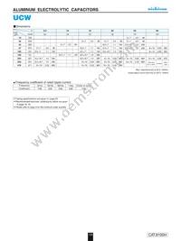 UCW0J470MNL1GS Datasheet Page 2