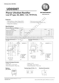 UD0506T-H Datasheet Cover